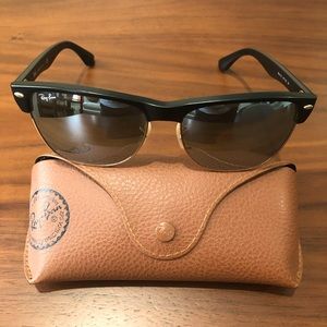 Ray-Ban Clubmaster Oversized Flash Lens